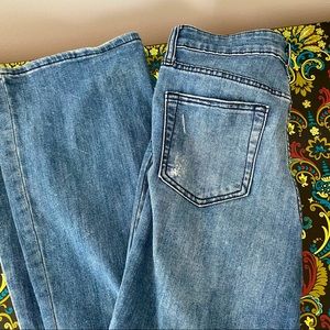 Gap high rise flare jeans